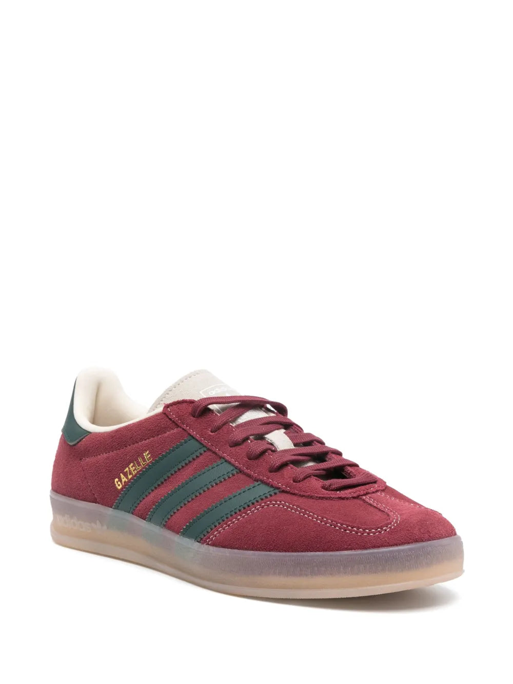 adidas Gazelle Indoor Sneakers — Brick Red — Size US M 7 - US W 8.5 — Side View