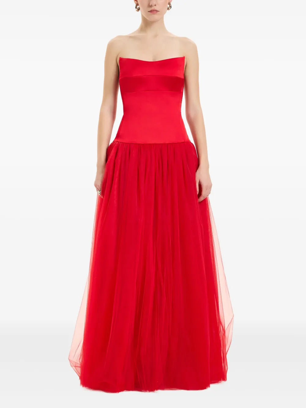 Vpm Atelier Amur Dress — Red — Size XS — Front View