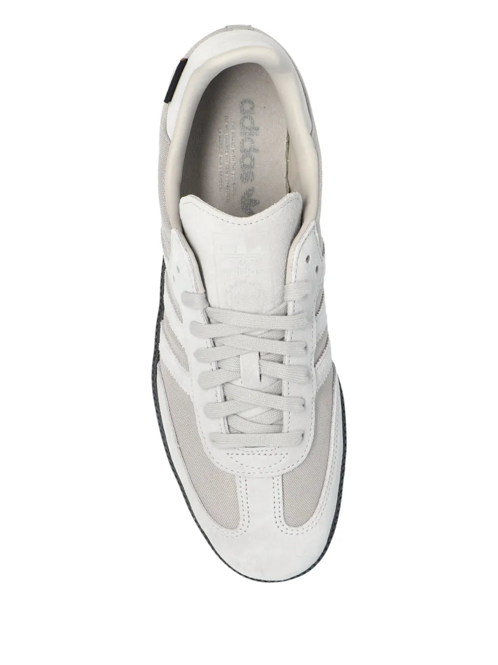 adidas Samba Sneakers — Beluga Grey — Size US M 10 - US W 11.5 — Top View