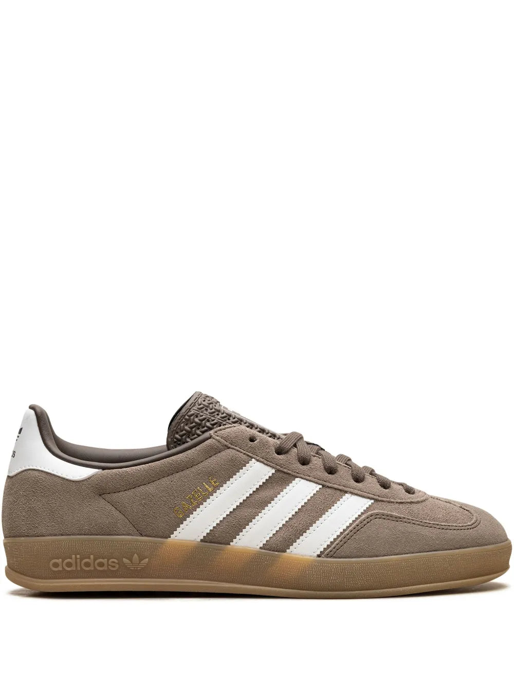 adidas Gazelle Indoor Sneakers — Brown — Size US M 11 - US W 12.5 — Front View