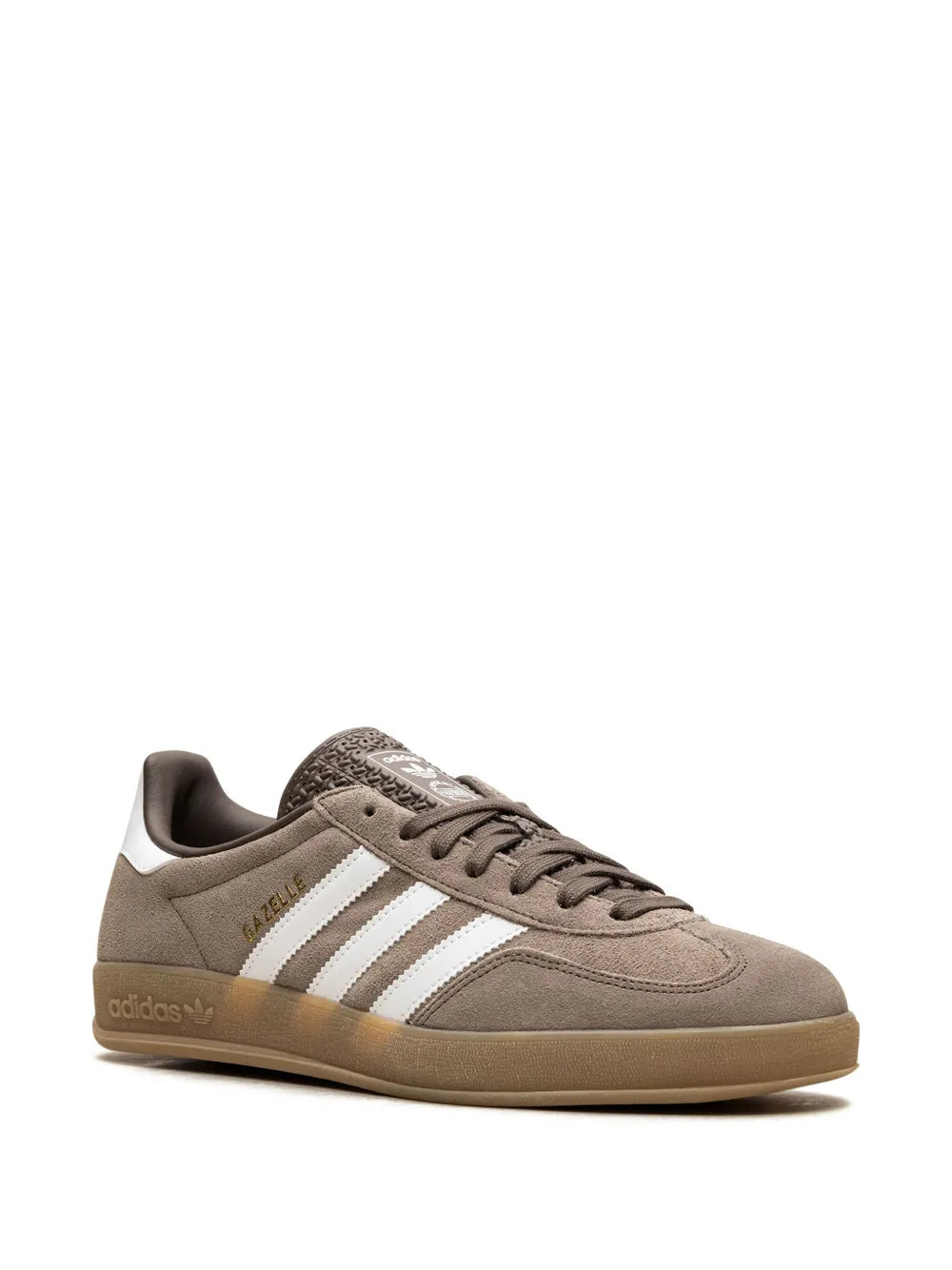 adidas Gazelle Indoor Sneakers — Brown — Size US M 11 - US W 12.5 — Side View