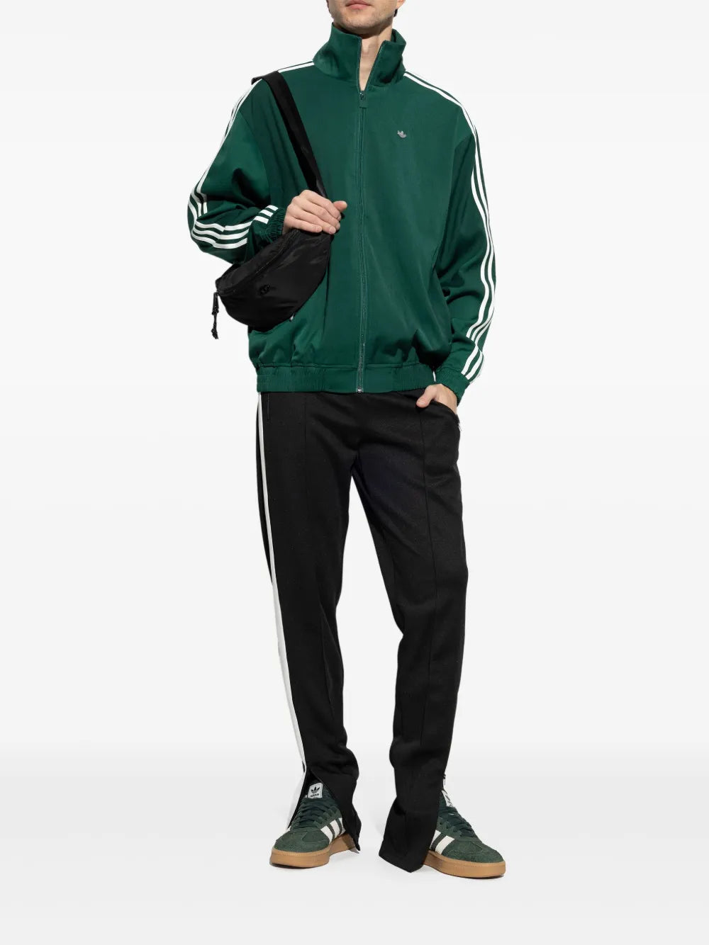 adidas Samba Xlg Sneakers — Green — Size US M 9 - US W 10.5 — Lifestyle View