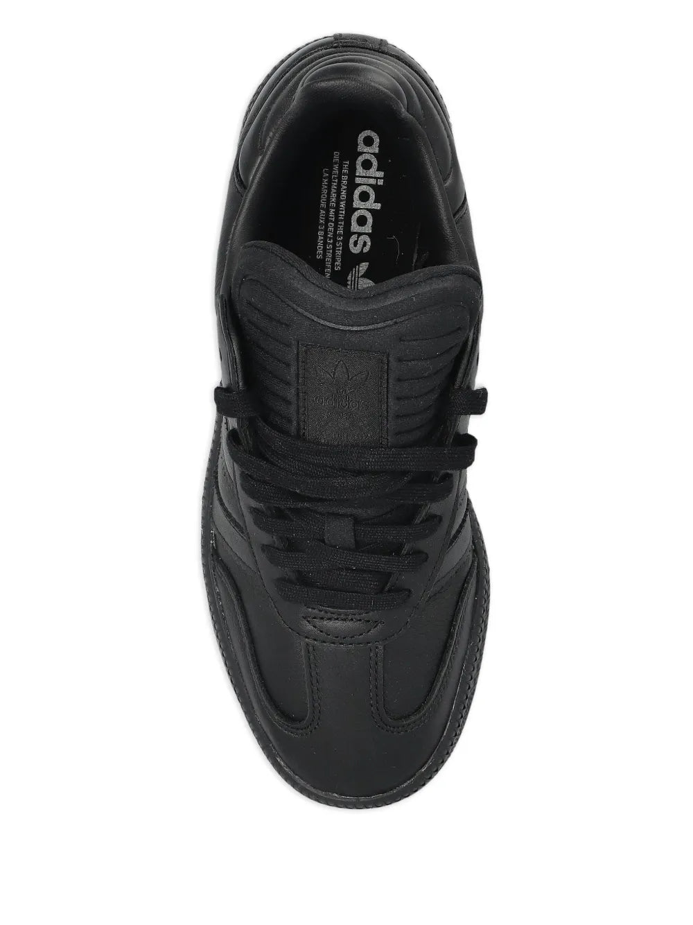 adidas Samba Xlg Sneakers — Black — Size US M 9 - US W 10.5 — Top View