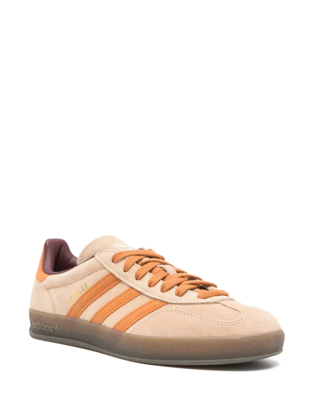 adidas Gazelle Indoor Sneakers — Light Beige — Size US M 10 - US W 11.5 — Side View