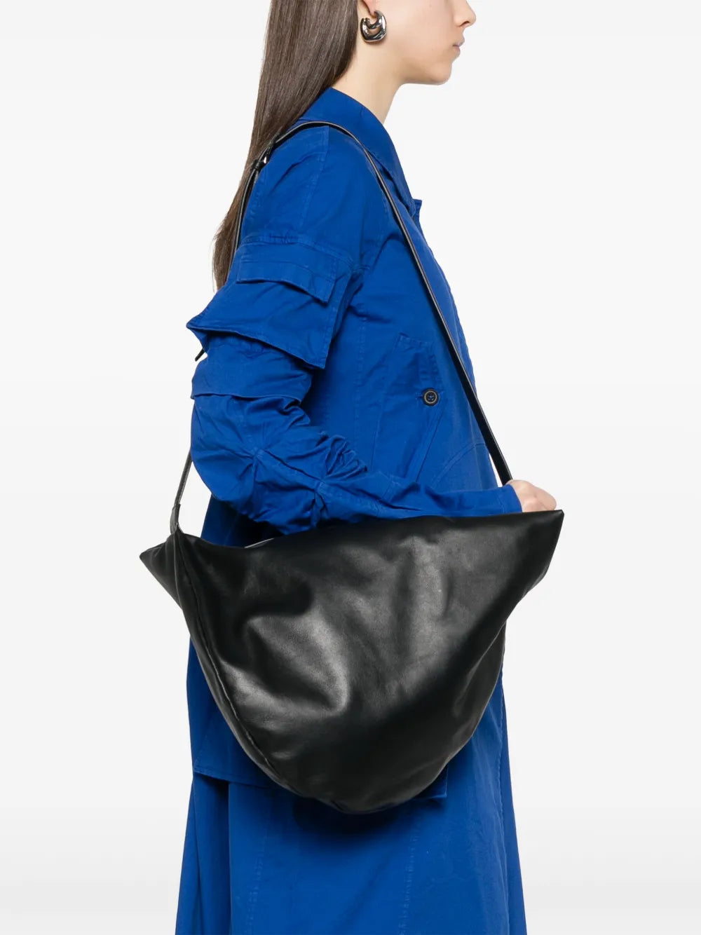 Discord Yohji Yamamoto Leather Shoulder Strap — Same as shown — Size One Size — Side View