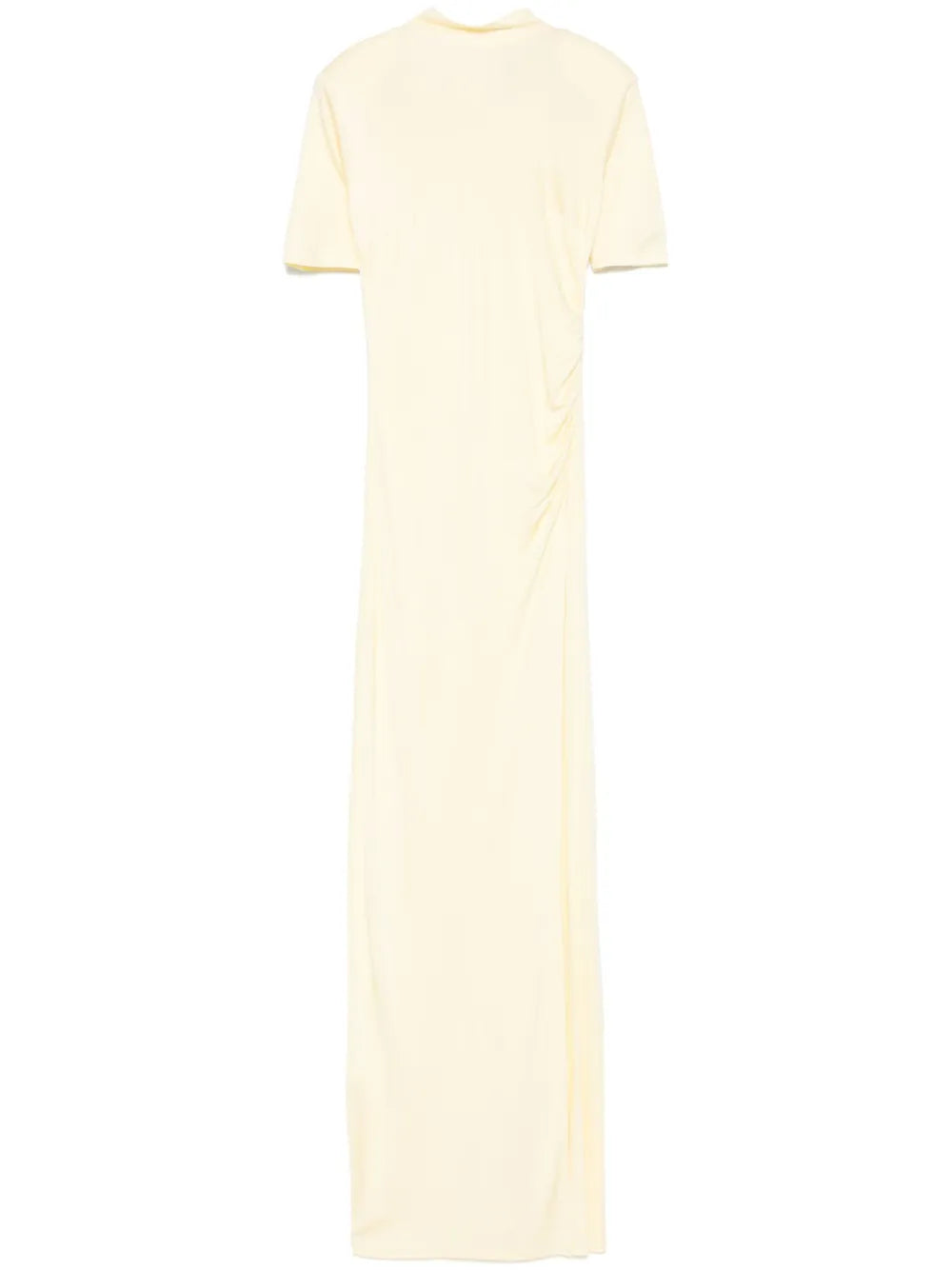 The New Arrivals Ilkyaz Ozel Pernille Maxi Dress — Yellow — Size XS — Front View