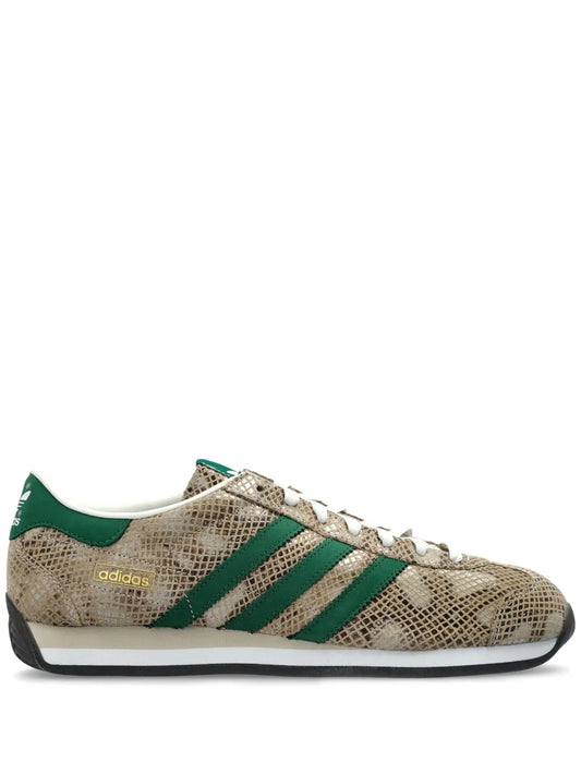 adidas Country Japan Sneakers — S/ Brown — Size US M 10.5 - US W 12 — Front View