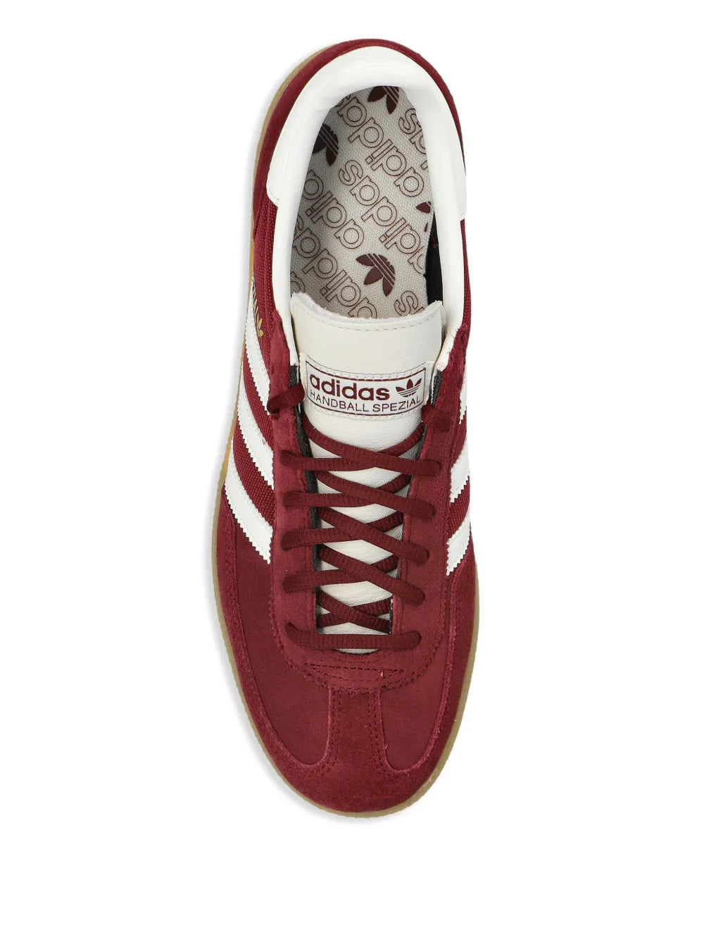 adidas Gazelle Sneakers — Dark Red — Size US M 10.5 - US W 12 — Top View
