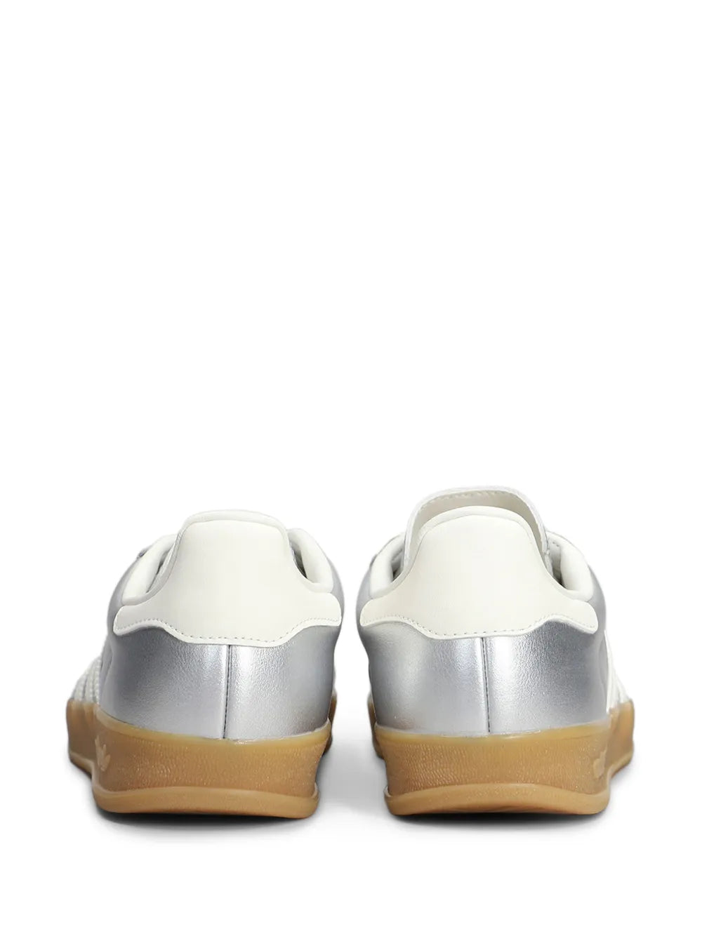 adidas Gazelle Sneakers — Silver-Tone — Size US M 4 - US W 5.5 — Top View