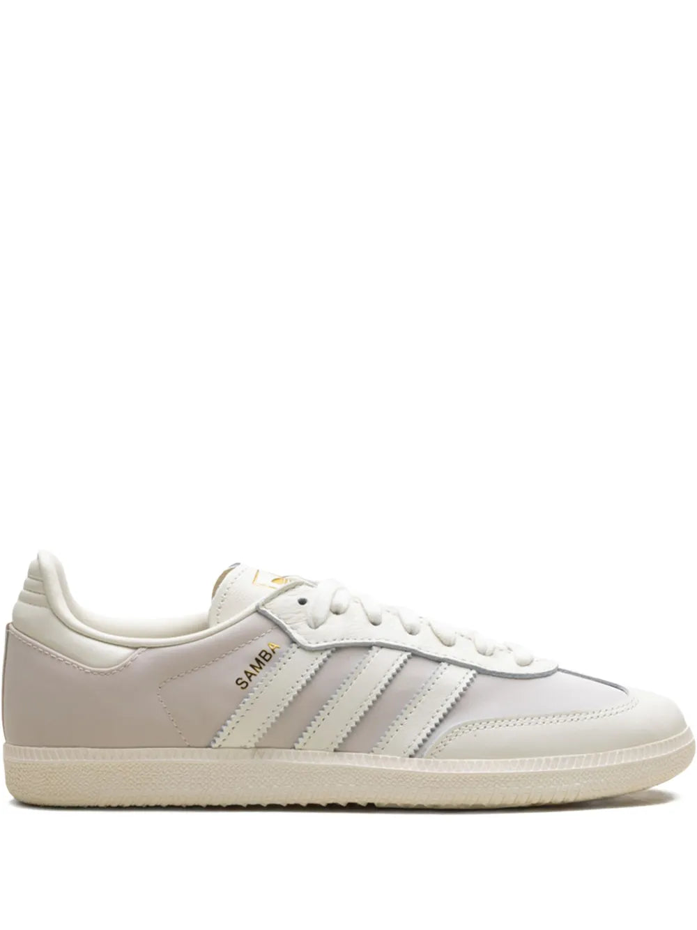 adidas Samba Og Off White/Off White/Alumina Sneakers — Light Beige — Size US M 11 - US W 12.5 — Front View
