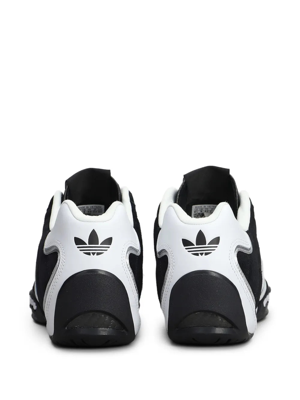 adidas Adi Racer Lo Core Sneakers — Black — Size US M 3.5 - US W 5 — Back View
