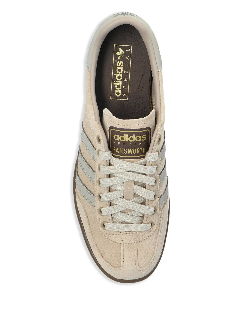 adidas Failsworth Spzl Sneakers — Sesame Beige — Size US M 10.5 - US W 12 — Top View