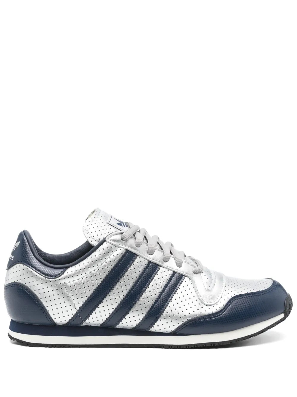 adidas Galaxy Og Sneakers — Silver-Tone — Size US M 3.5 - US W 5 — Front View