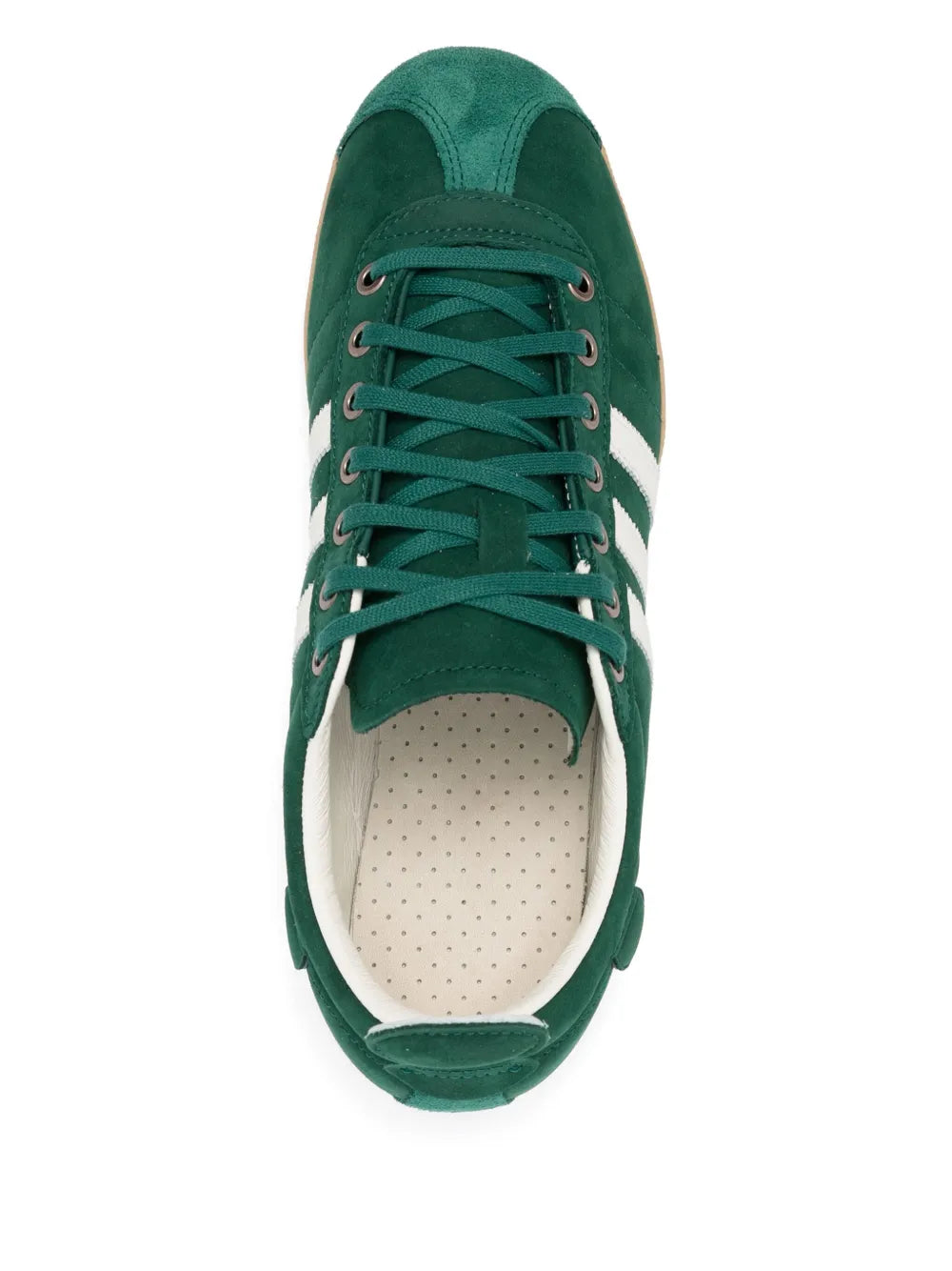 adidas Samba 62 Sneakers — Emerald Green — Size US M 9.5 - US W 11 — Top View