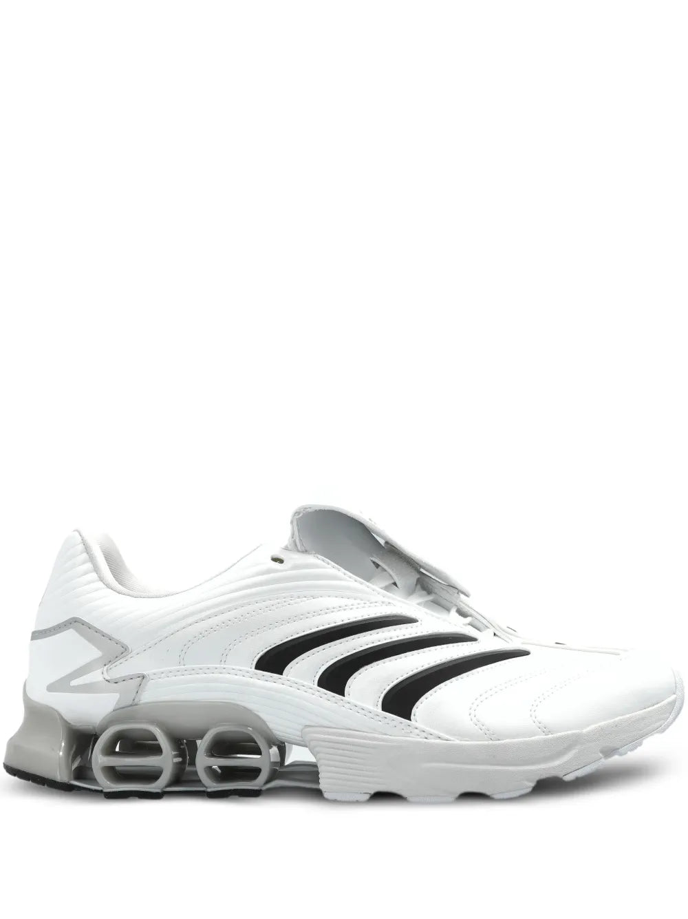 adidas Predator Megaride Sneakers — White — Size US M 6.5 - US W 8 — Front View