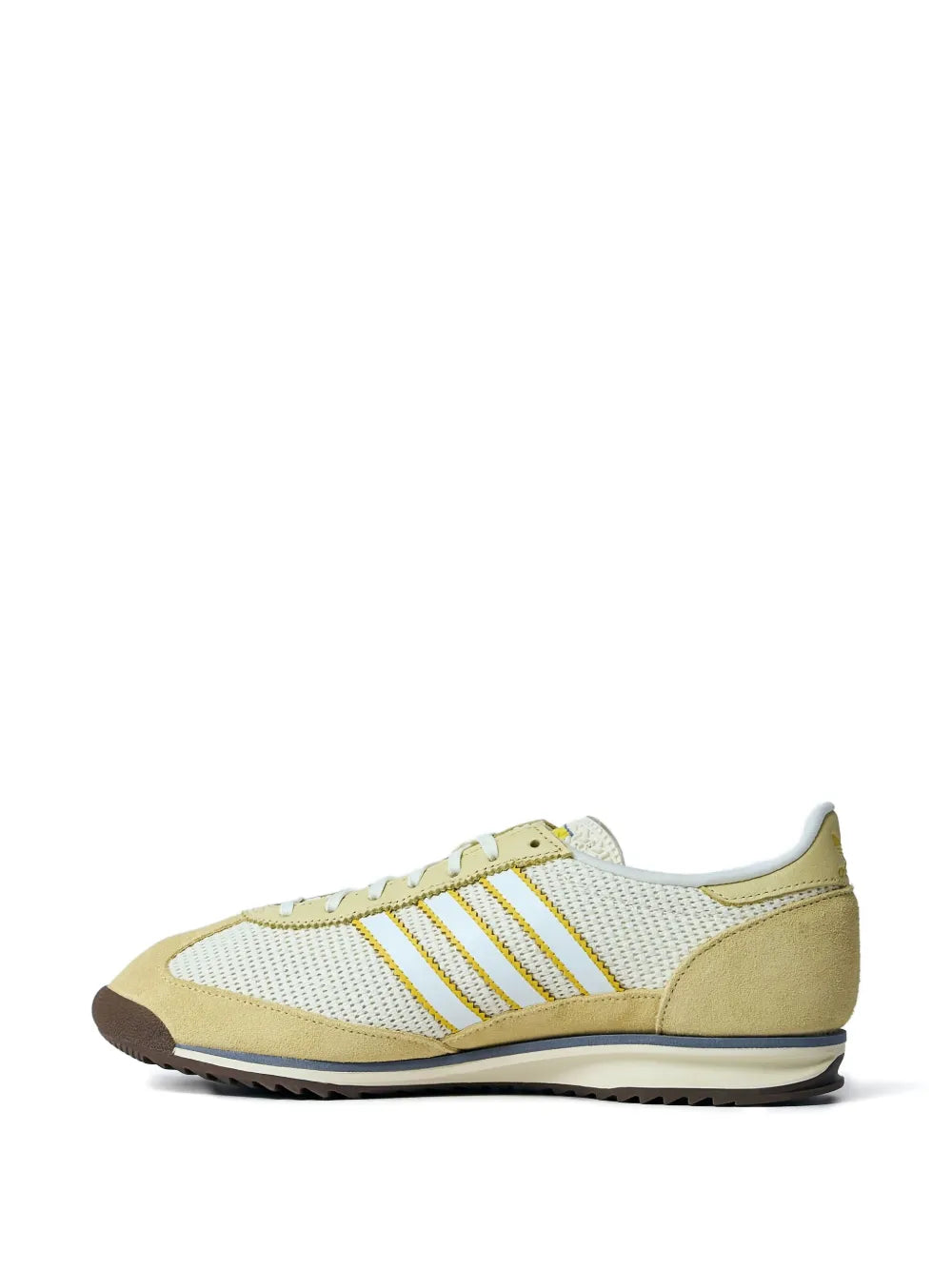 adidas Sl 72 Og Low-Top Sneakers — Yellow — Size US M 9 - US W 10.5 — Side View