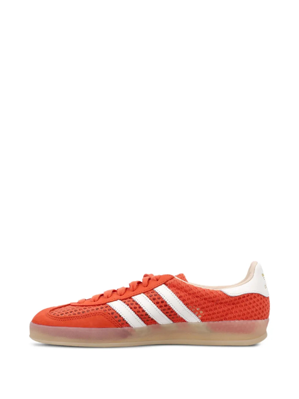 adidas Gazelle Indoor Sneakers — Carrot Orange — Size US M 7 - US W 8.5 — Top View