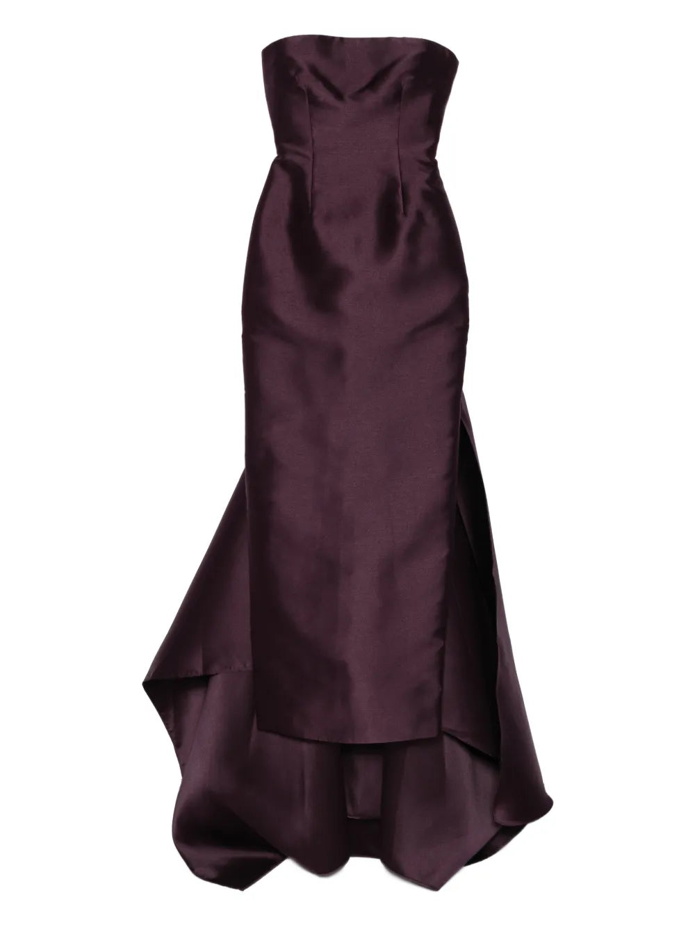 Solace London Imani Maxi Dress — Purple — Size XS — Front View