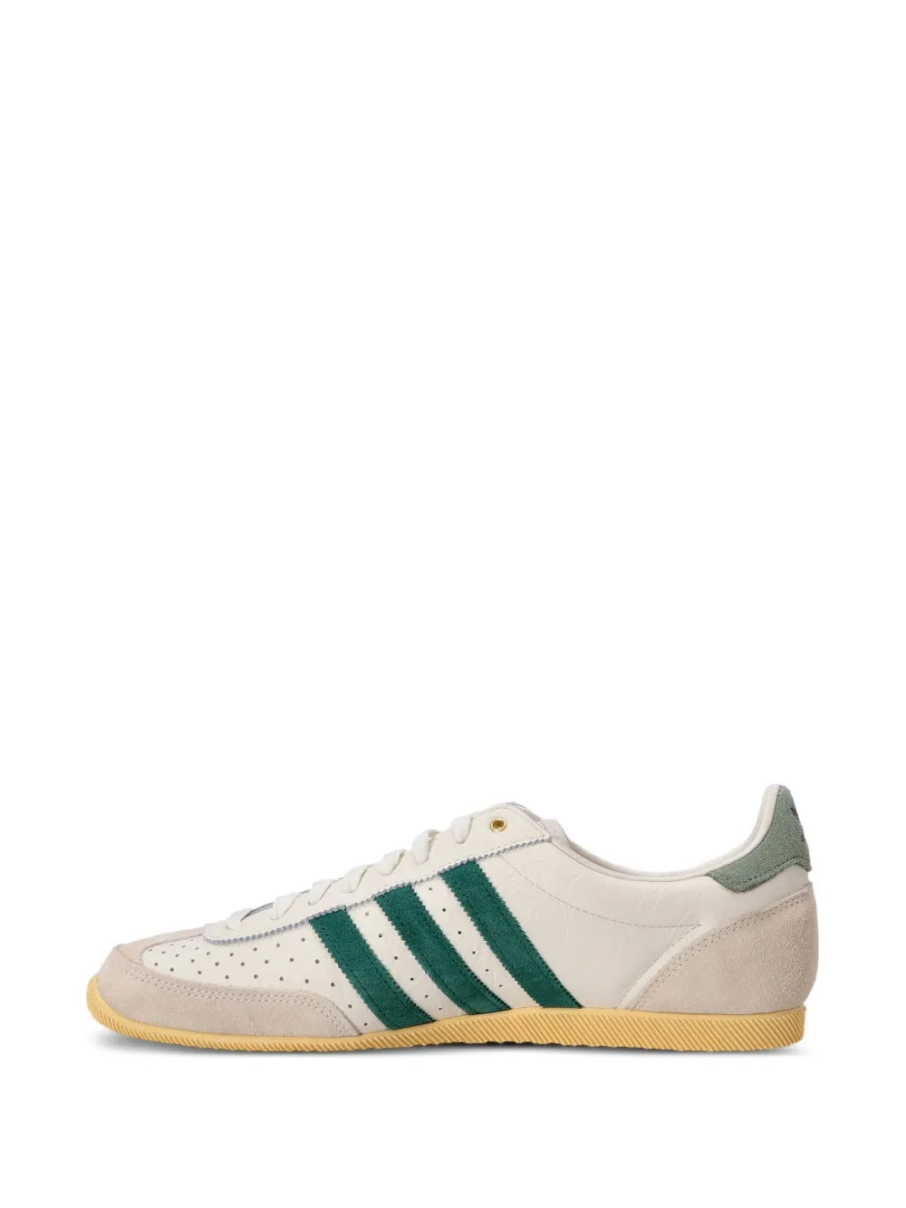 adidas Japan Suede-Panelled Sneakers — Cream — Size US M 10 - US W 11.5 — Detail View