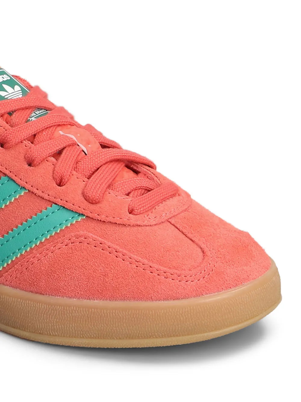 adidas Gazelle Indoor Sneakers — Amber Orange — Size US M 9 - US W 10.5 — Top View