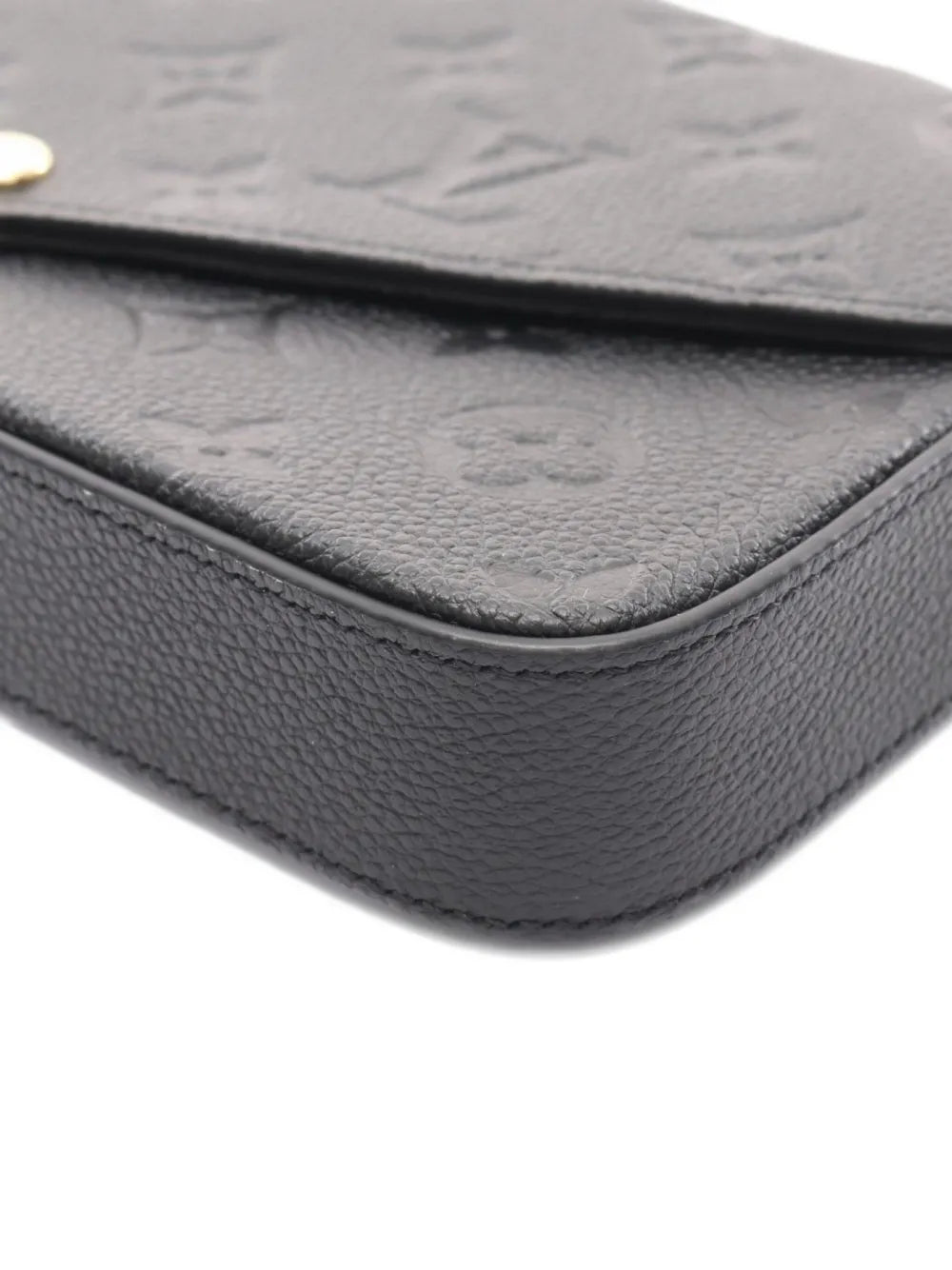 Louis Vuitton Pre Owned 2021 Monogram Empreinte Pochette Felicie Wallet — Same as shown — Size One Size — Back View