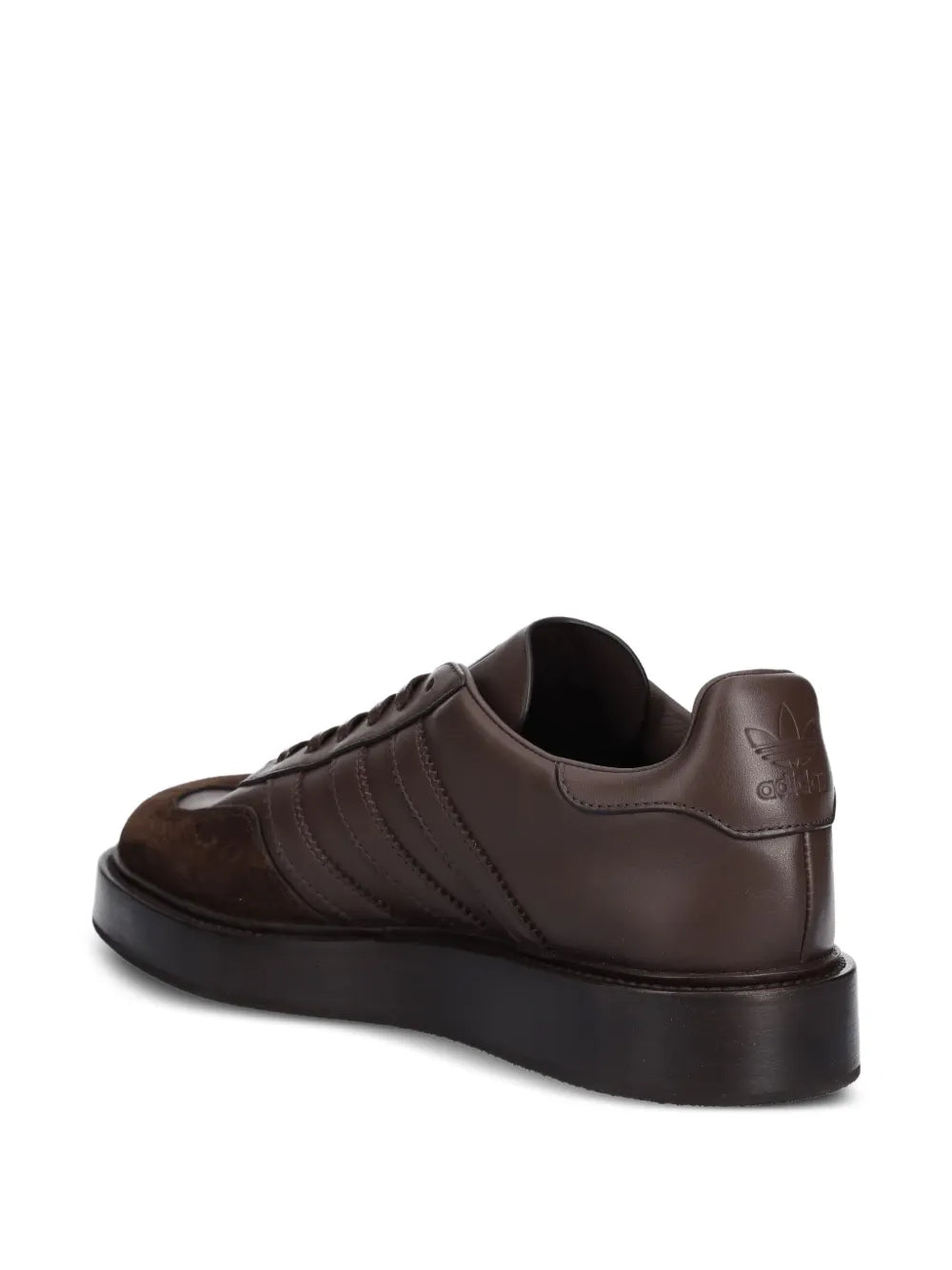 adidas Gazelle Indoor Sneakers — Chocolate Brown — Size US M 8 - US W 9.5 — Side View
