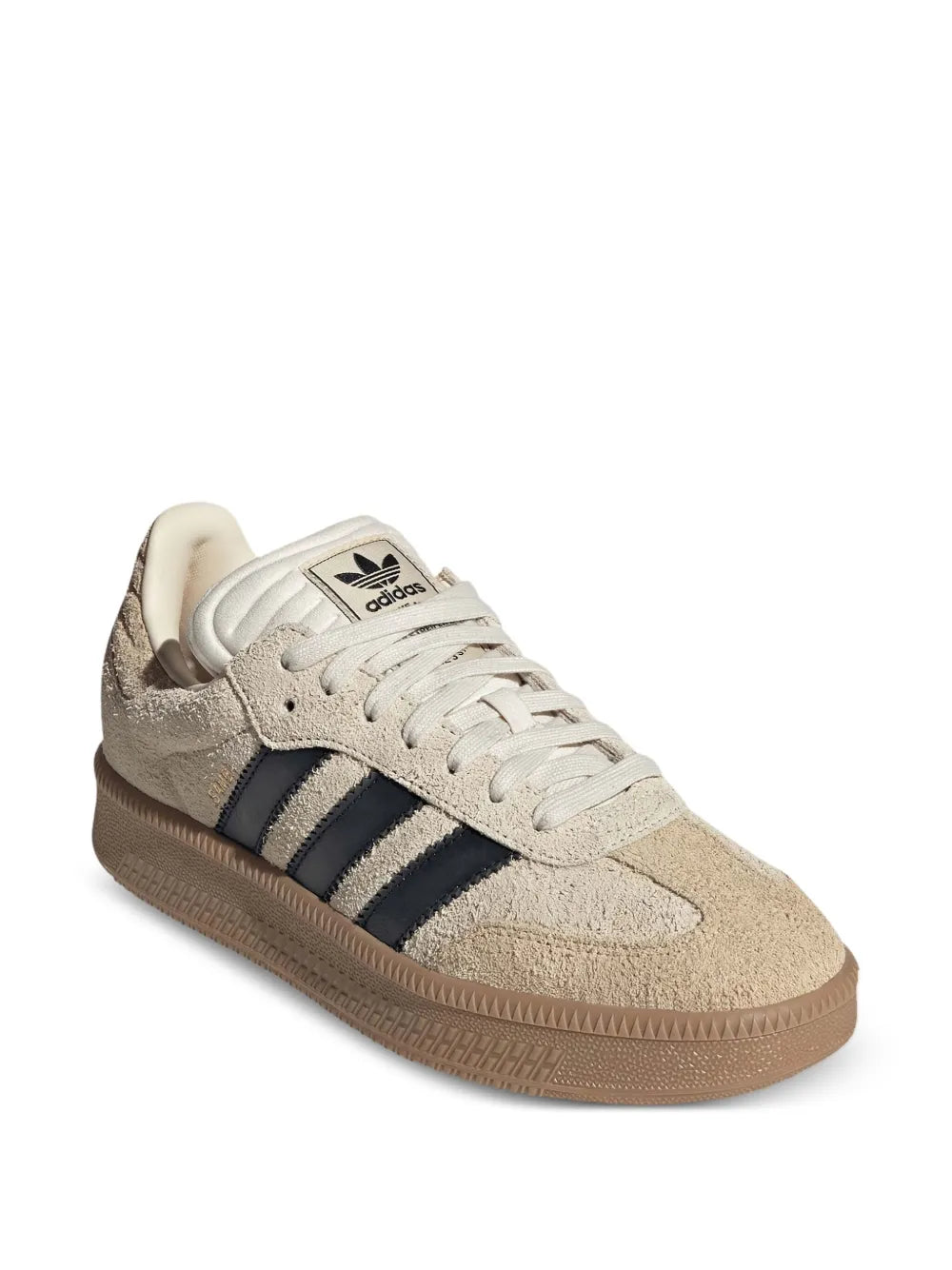 adidas Samba Sneakers — Taupe Grey — Size US M 11 - US W 12.5 — Side View