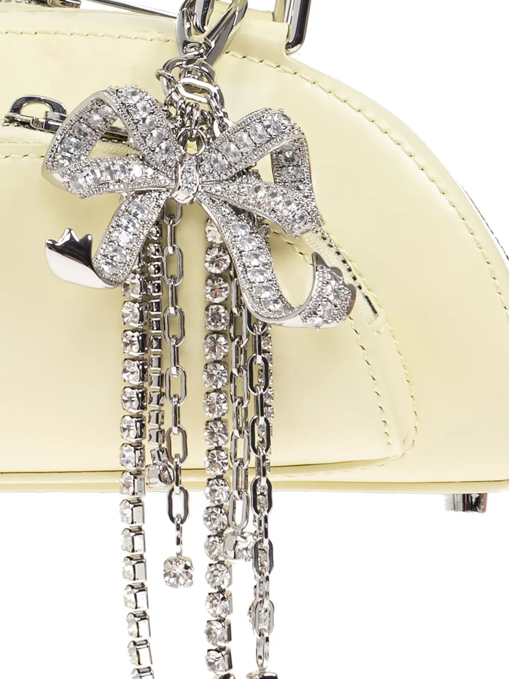 Self Portrait Leather Charm Detail Shoulder Bag — Same as shown — Size One Size — Top View