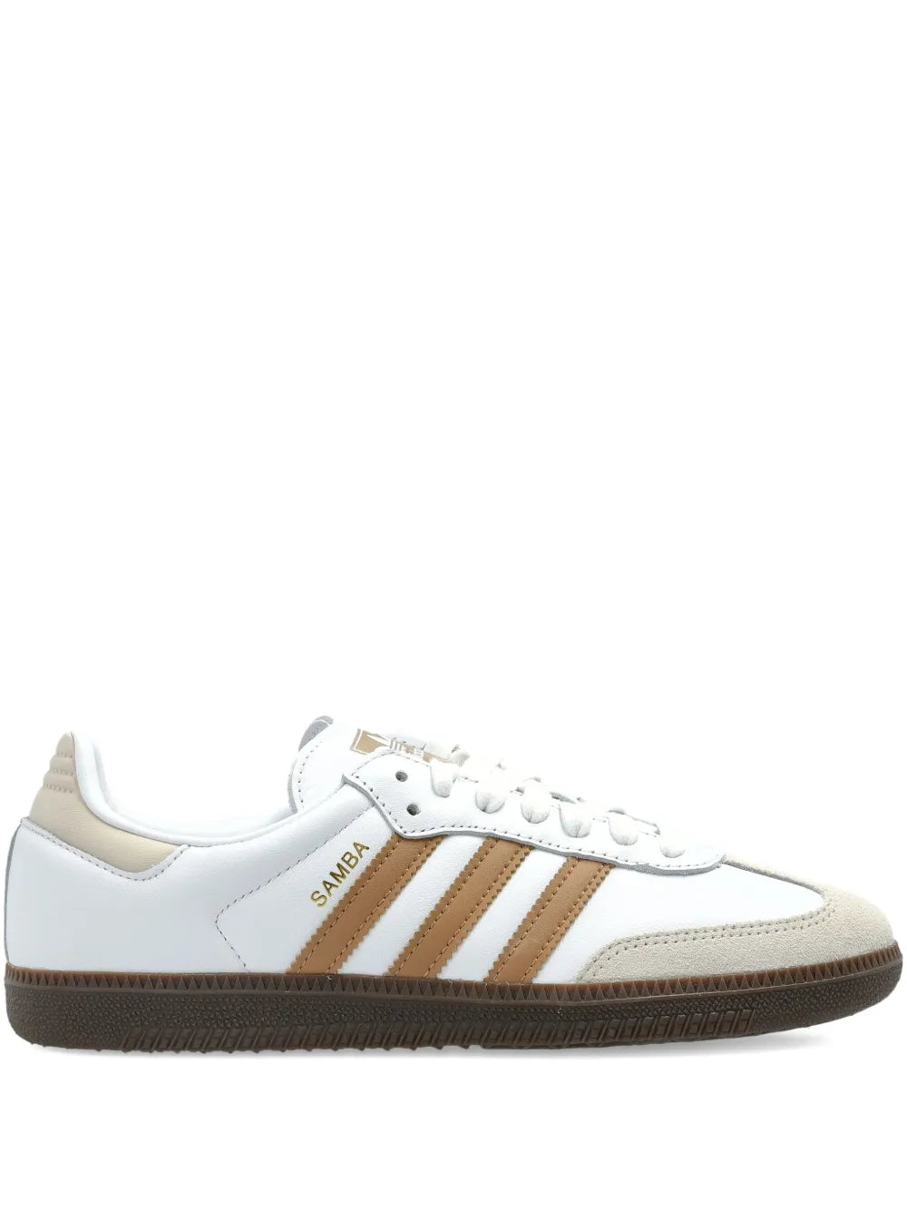 adidas Samba Sneakers — White — Size US M 7 - US W 8.5 — Front View