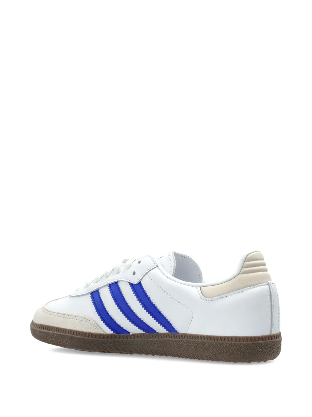 adidas Samba 3-Stripes Sneakers — White — Size US M 9.5 - US W 11 — Back View
