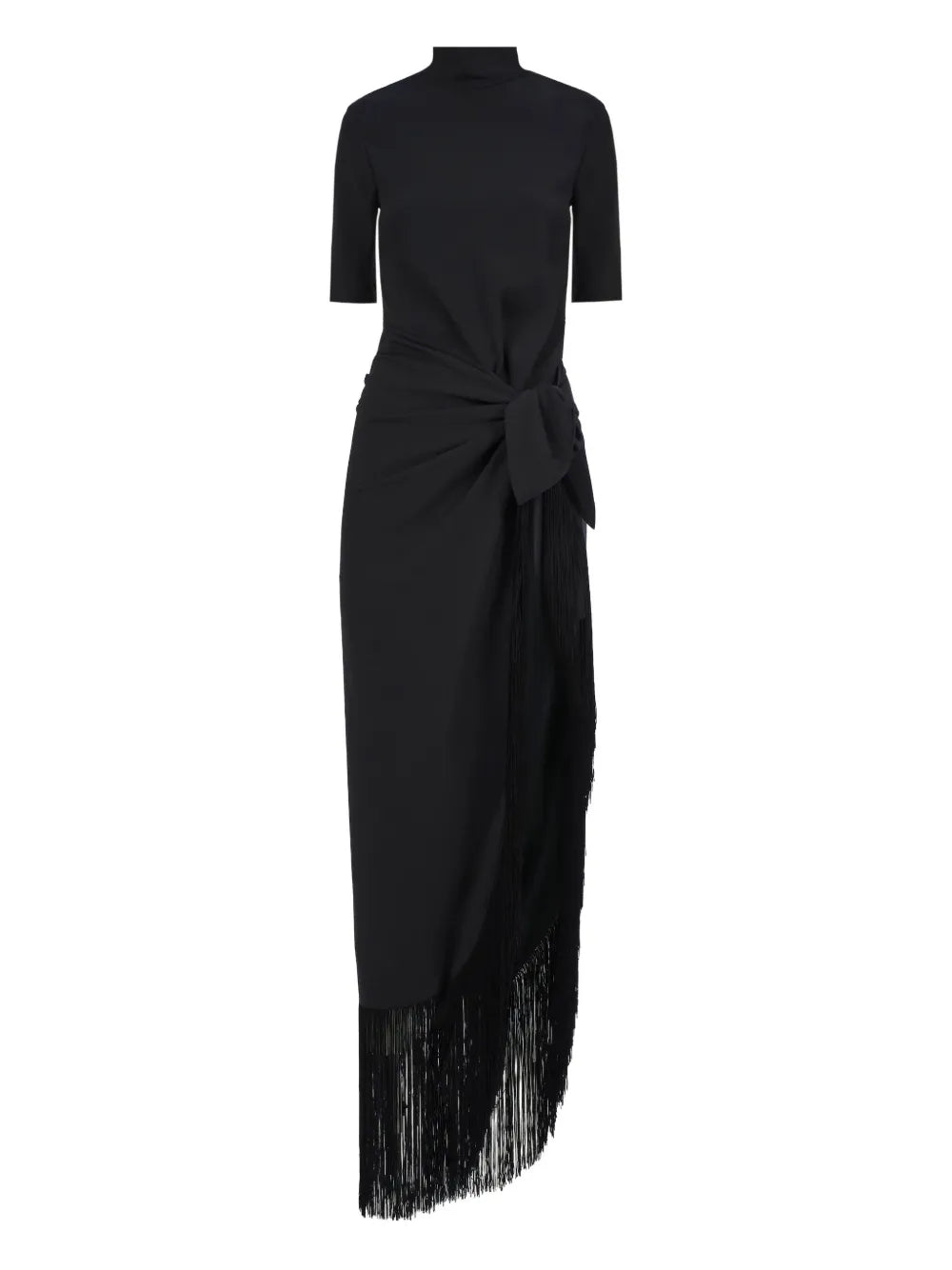 Taller Marmo Athena Dress — Black — Size S — Front View