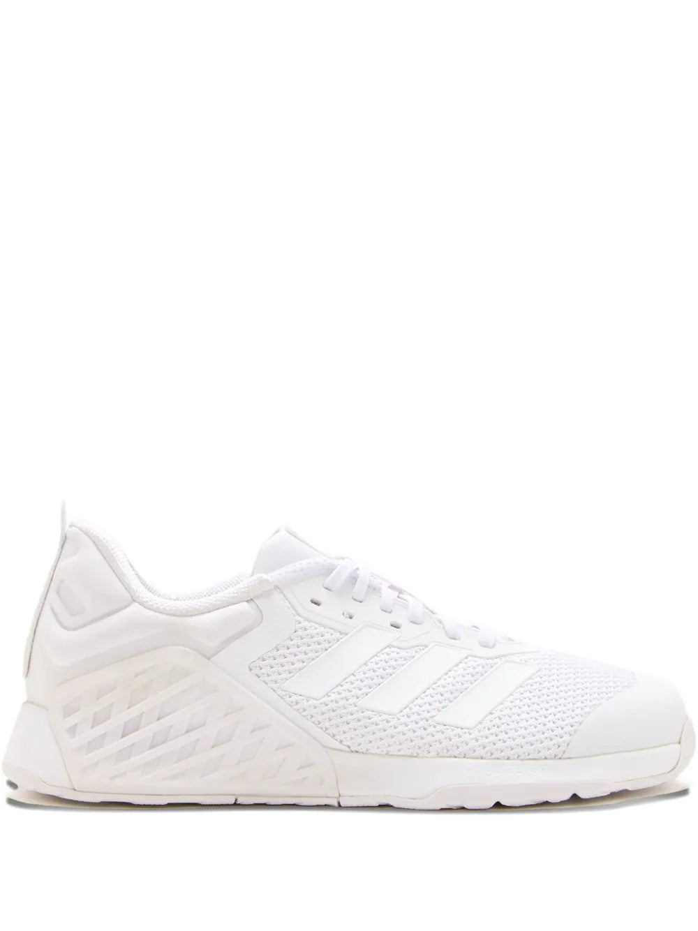 adidas Dropset 3 Sneakers — White — Size US M 10.5 - US W 12 — Front View