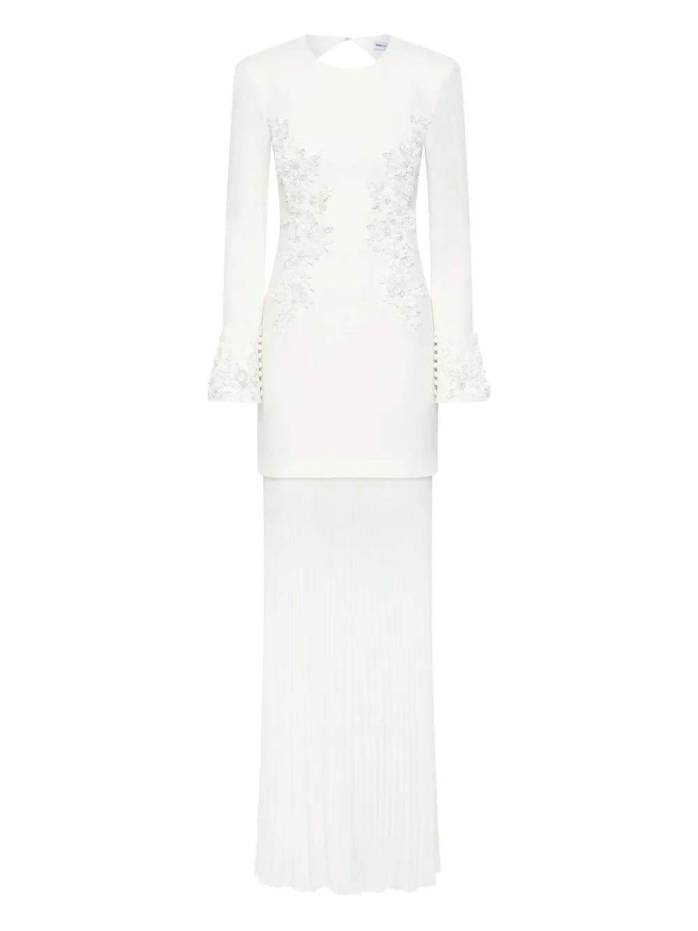 Rebecca Vallance Xanthe Maxi Dress — White — Size XS — Front View
