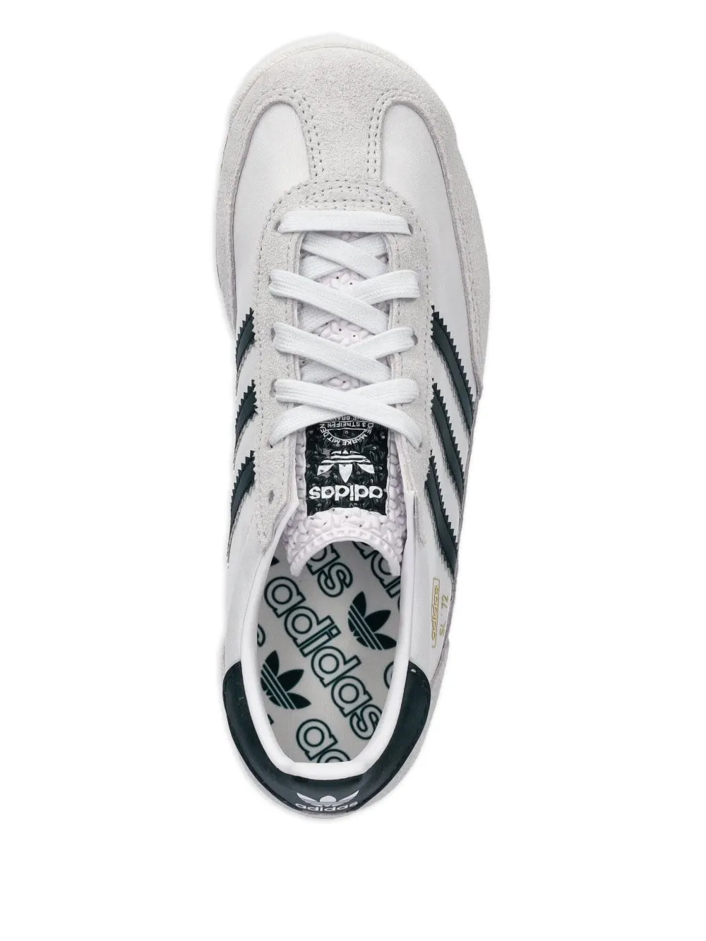 adidas Sl 72 3-Stripe Sneakers — White — Size US M 9 - US W 10.5 — Detail View