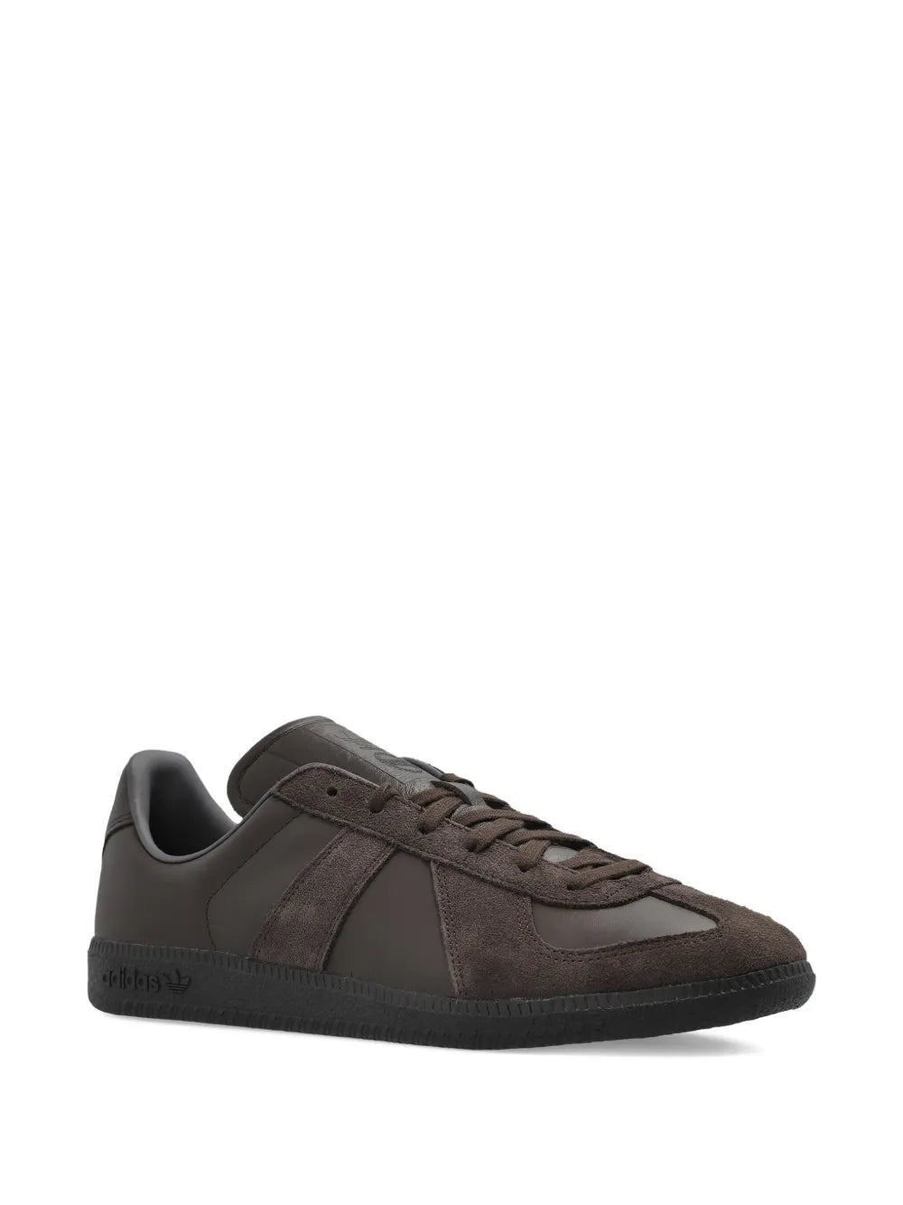 adidas Bw Army Leather Sneakers — Dark Brown — Size US M 10 - US W 11.5 — Side View