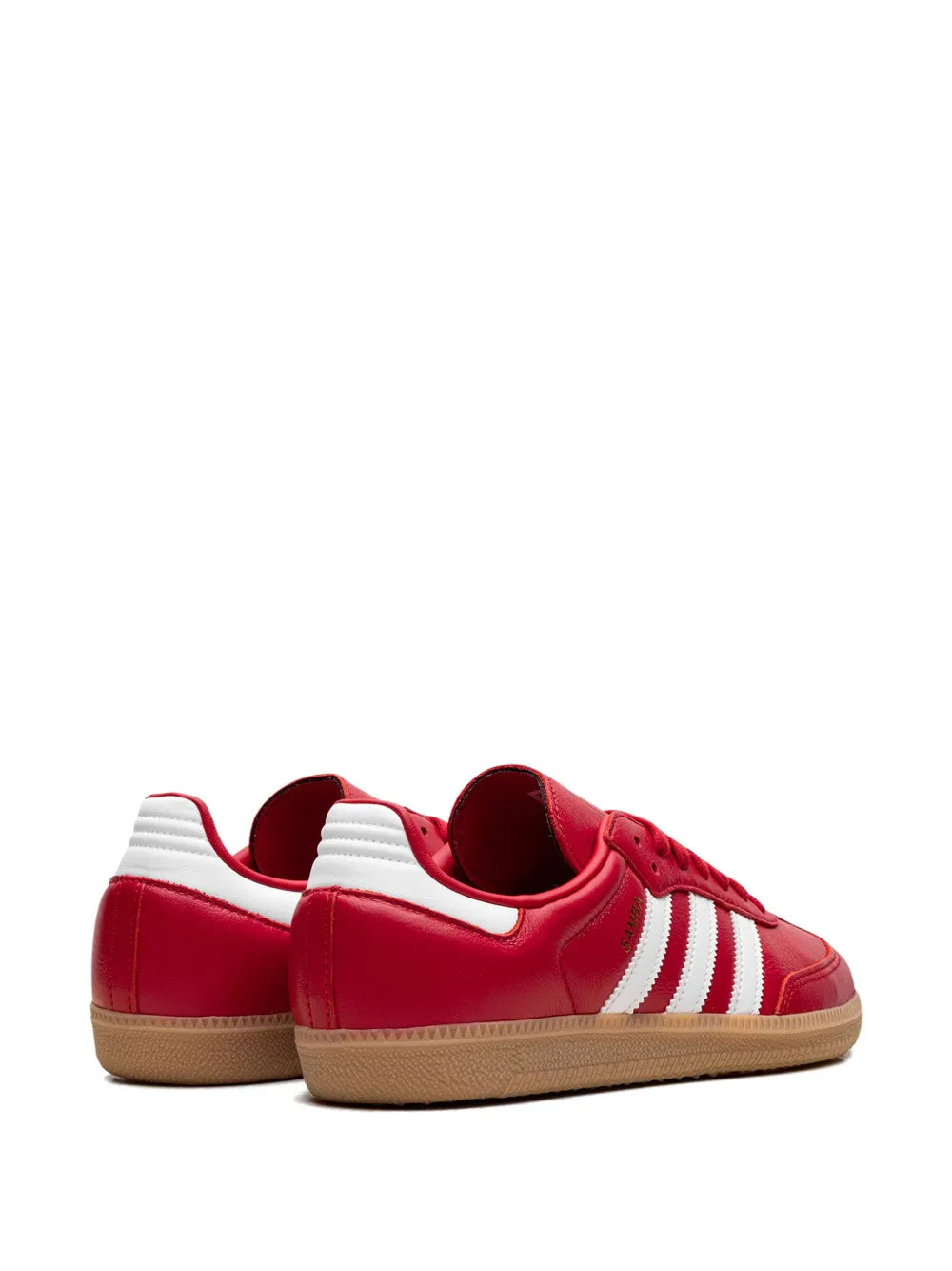 adidas Samba Og Better Scarlet Sneakers — Red — Size US M 10.5 - US W 12 — Side View