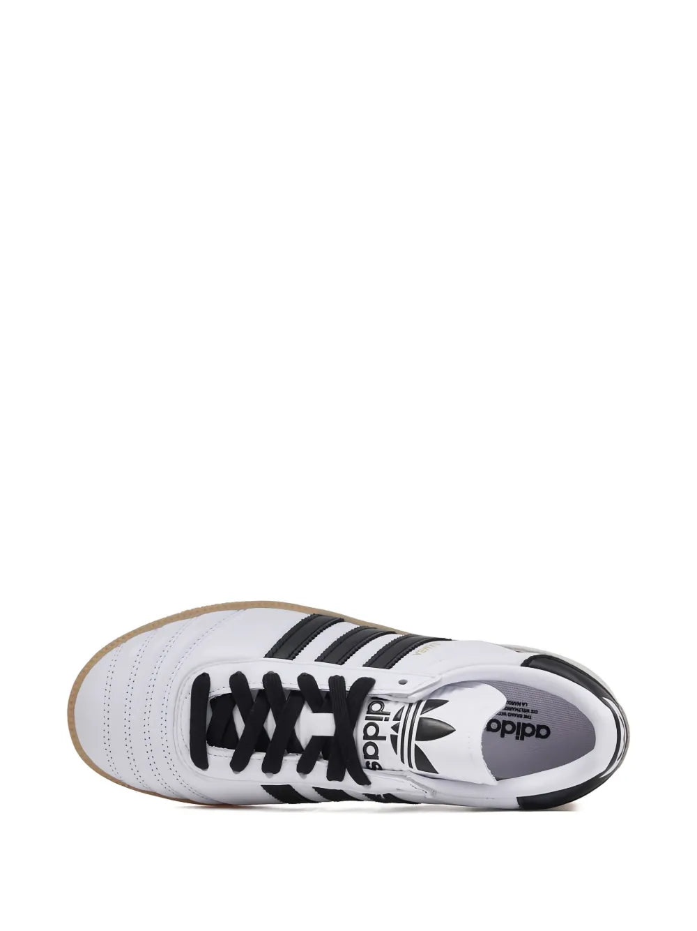 adidas Samba Jp Cloud White Black Gum Sneakers — White — Size US M 10.5 - US W 12 — Side View