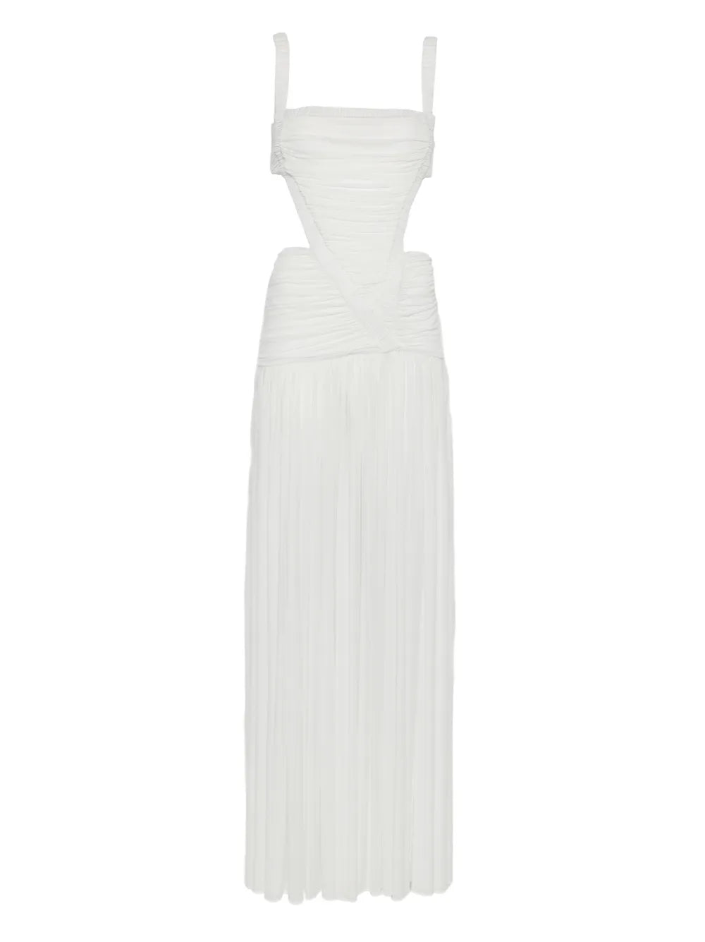 Christopher Esber Orion Maxi Dress — White — Size XS — Front View