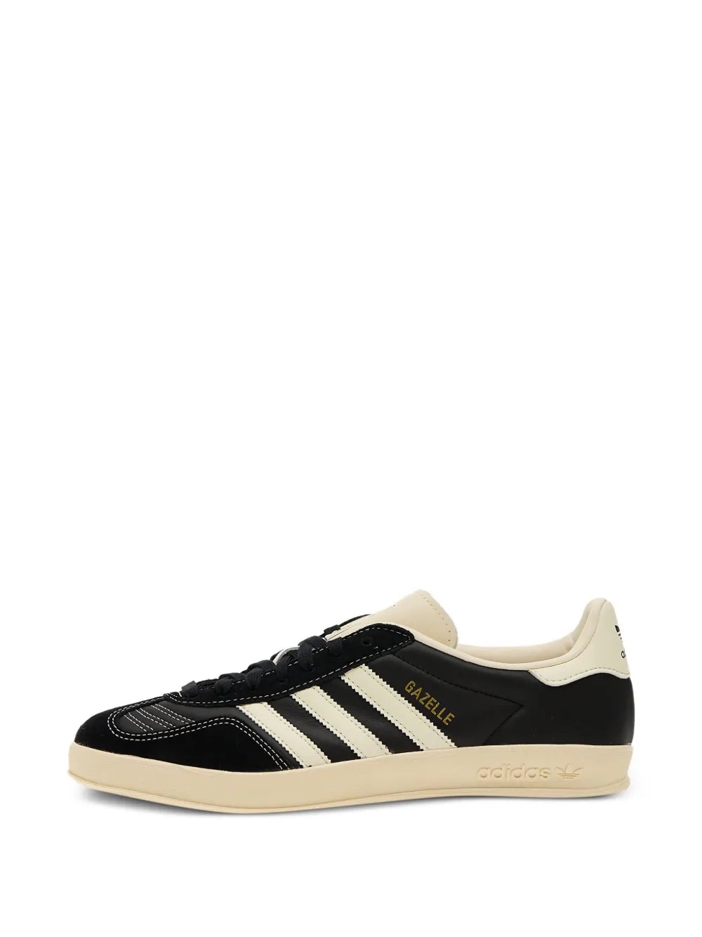 adidas Gazelle Indoor Sneakers — Black — Size US M 7 - US W 8.5 — Back View