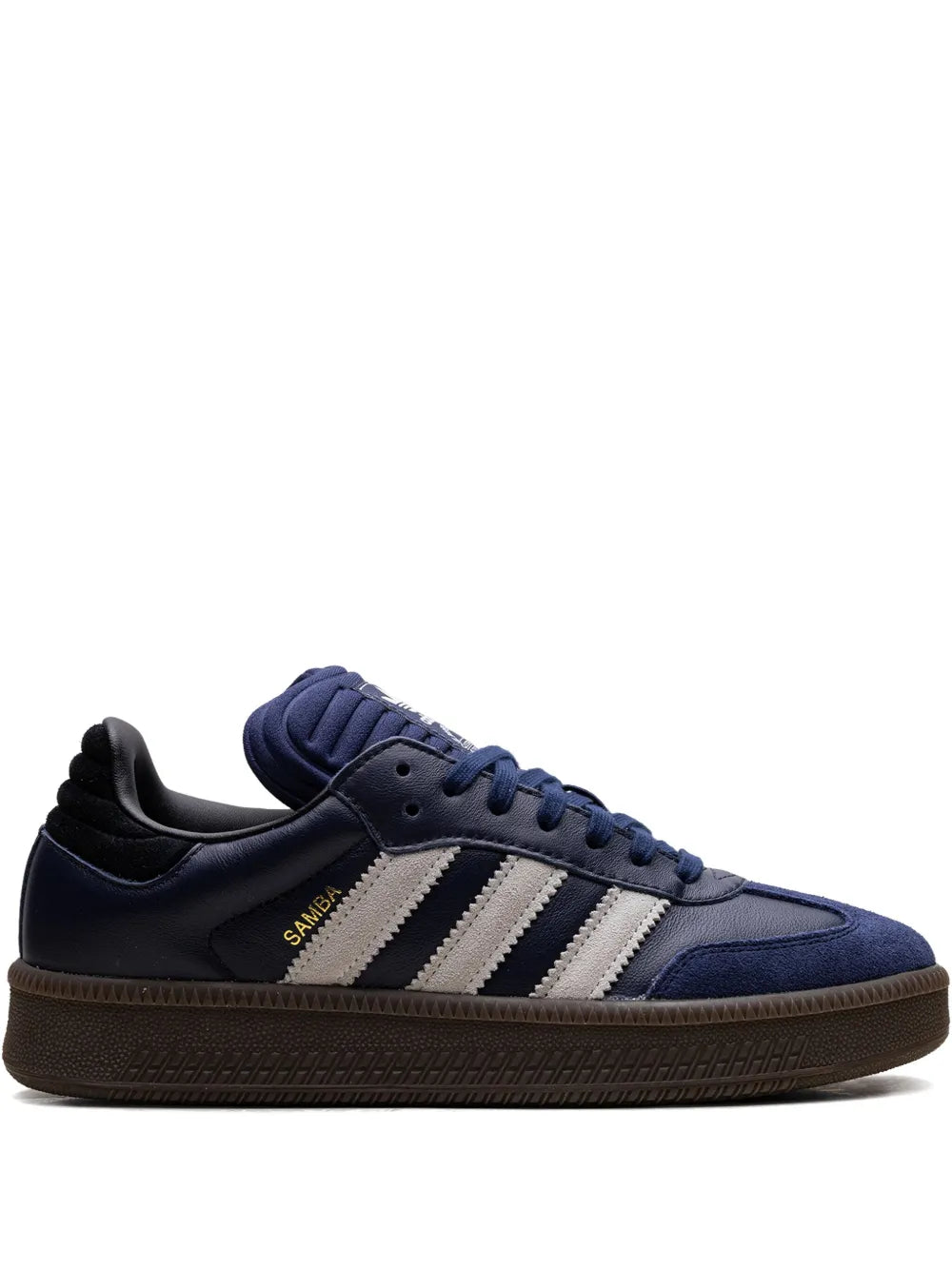 adidas Samba Xlg Dark Blue Sneakers — Dark Blue — Size US M 9 - US W 10.5 — Front View