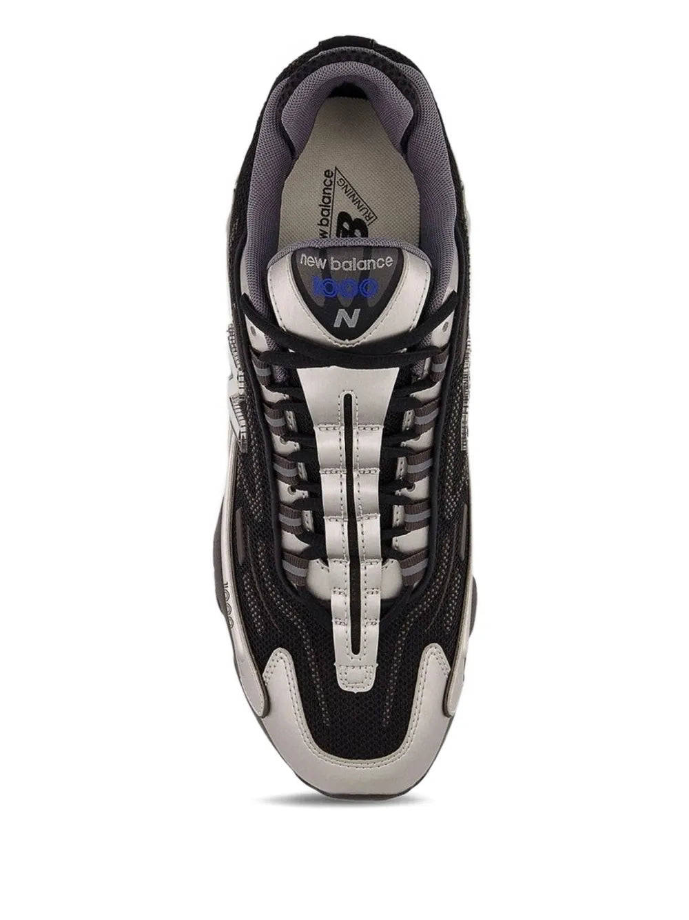 New Balance 1000 — Black — Size US M 3.5 - US W 5 — Back View