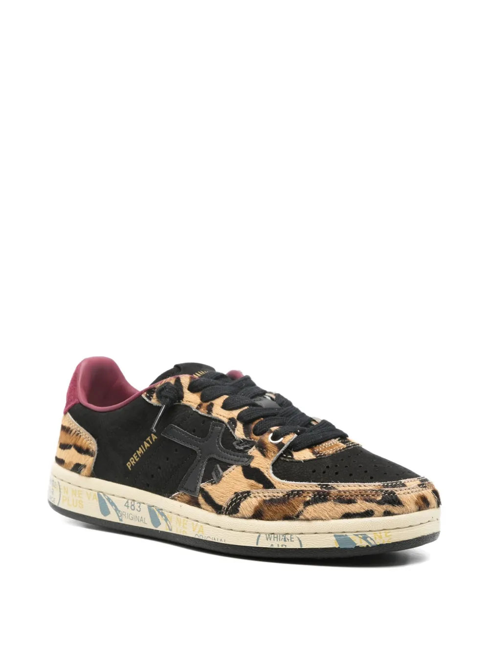 Premiata Bskt Clayd — Black — Size US M 3.5 - US W 5 — Side View