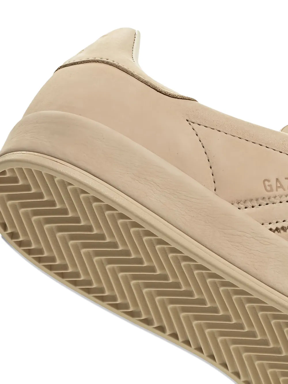 adidas Gazelle Indoor Sneakers — Beige — Size US M 6 - US W 7.5 — Top View