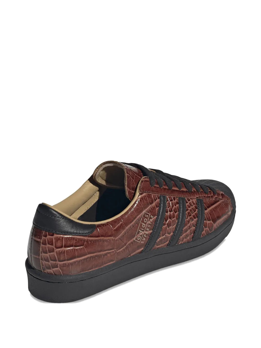 adidas Lace-Up Sneakers — Brown — Size US M 10 - US W 11.5 — Back View