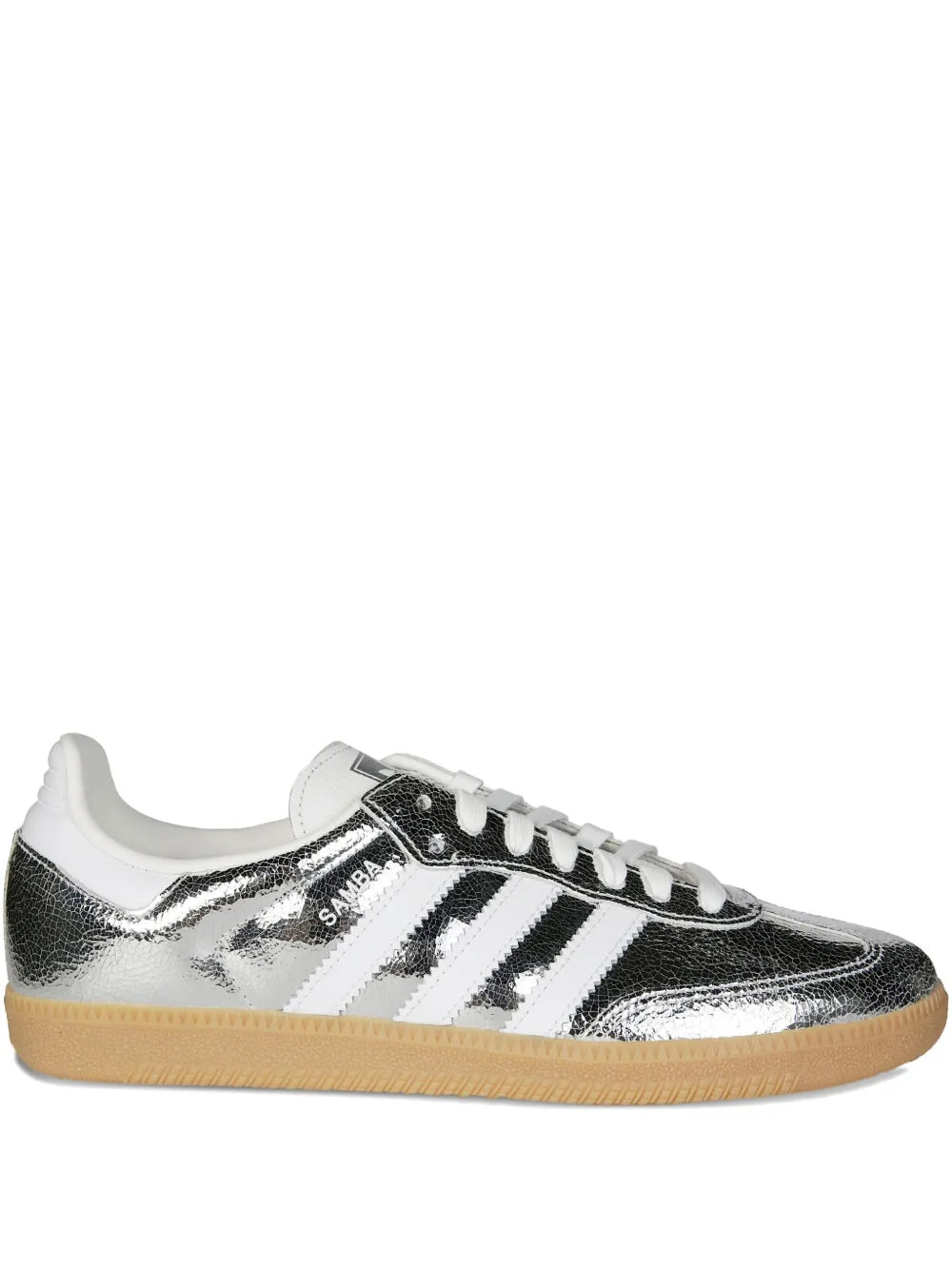 adidas Samba Og Sneakers — Silver — Size US M 4 - US W 5.5 — Front View