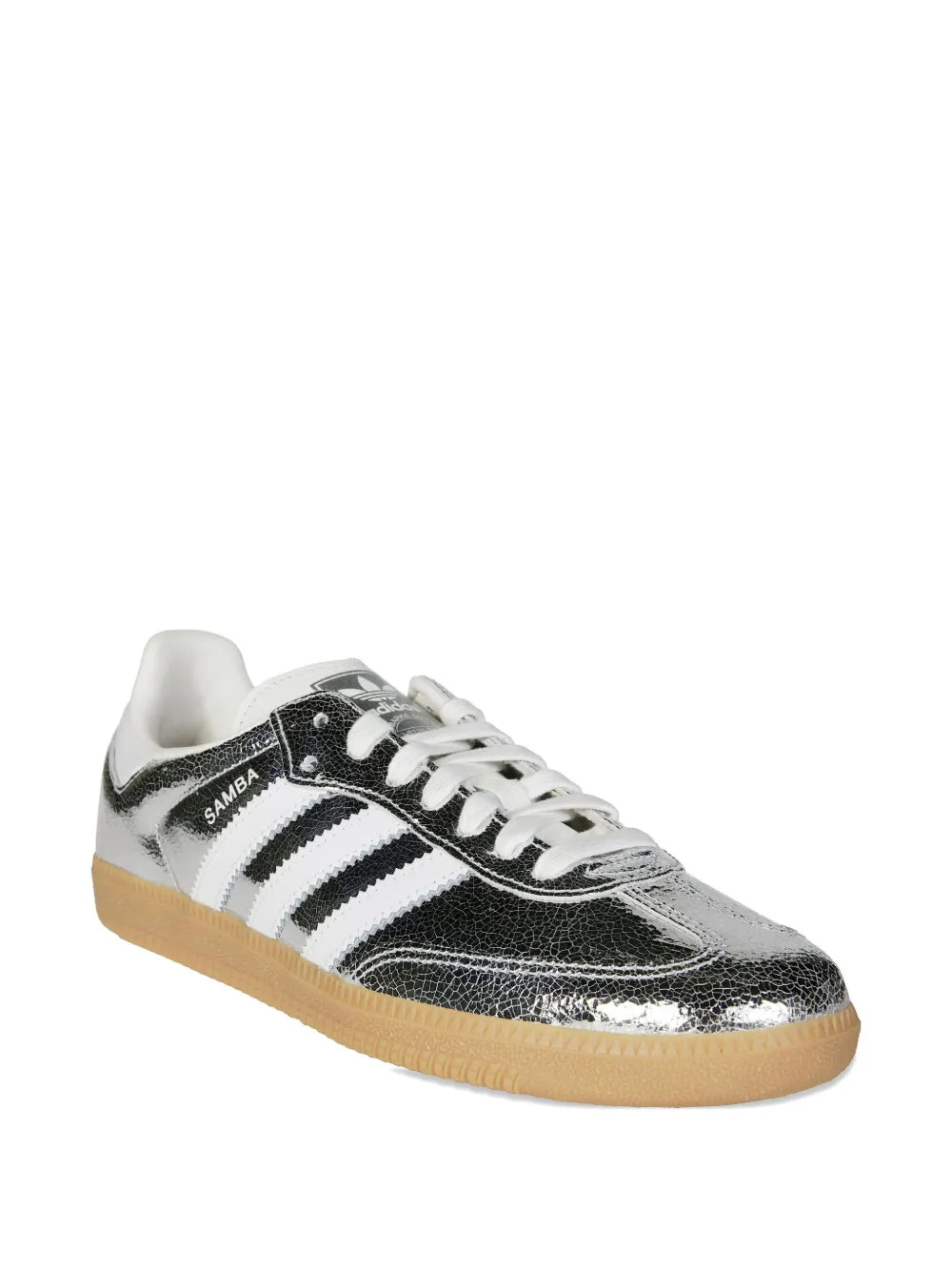 adidas Samba Og Sneakers — Silver — Size US M 4 - US W 5.5 — Side View