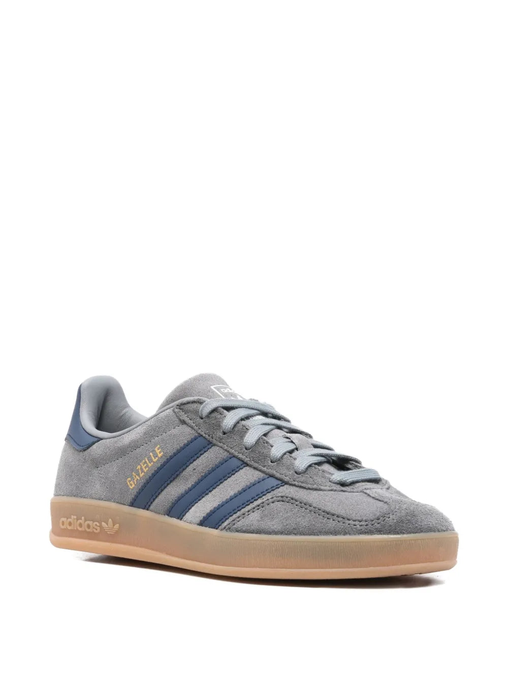 adidas Gazelle Indoor Sneakers — Grey — Size US M 4.5 - US W 6 — Side View