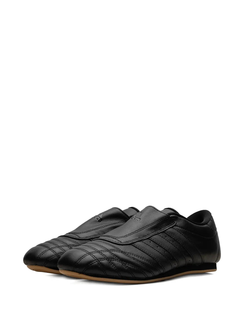 adidas Quilted Taekwondo Sneakers — Black — Size US M 9.5 - US W 11 — Side View