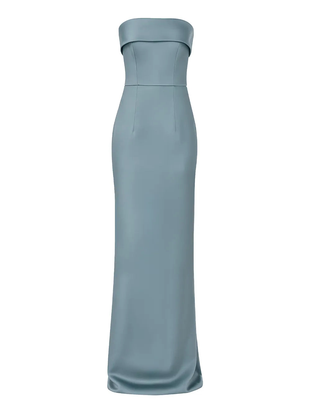 The New Arrivals Ilkyaz Ozel Rhea Maxi Dress — Blue — Size S — Front View