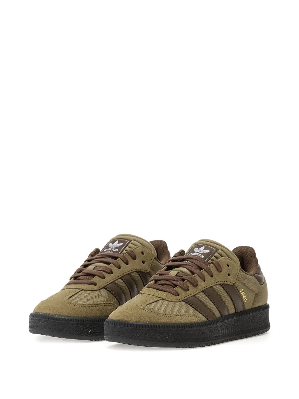 adidas Samba Xlg Sneakers — Green — Size US M 9 - US W 10.5 — Side View